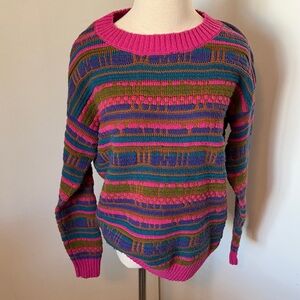 Wild Fable Multicolor Striped Sweater